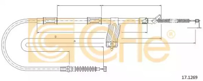 Трос COFLE 17.1269