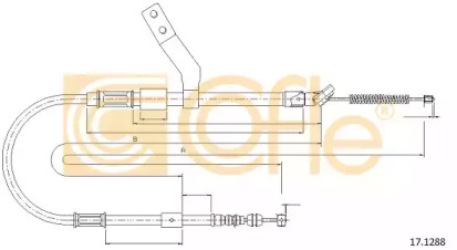 Трос COFLE 17.1288