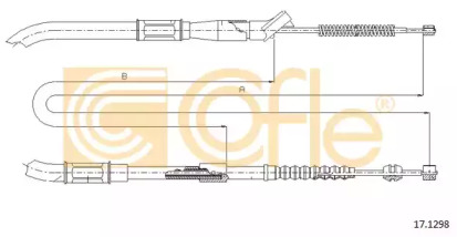 Трос COFLE 17.1298
