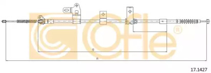 Трос COFLE 17.1427