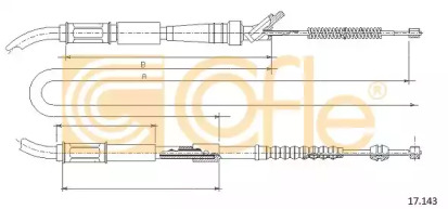 Трос COFLE 17.143