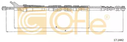 Трос COFLE 17.1442