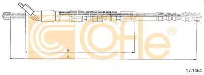 Трос COFLE 17.1464