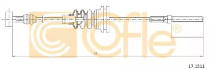 Трос COFLE 17.1511