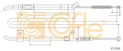 Трос COFLE 17.1512