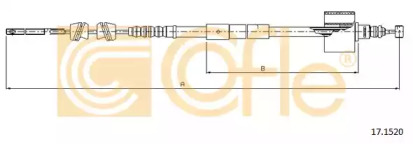 Трос COFLE 17.1520