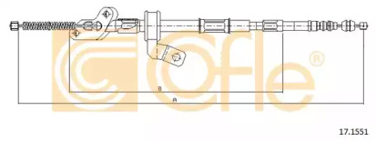 Трос COFLE 17.1551