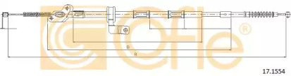 Трос COFLE 17.1554