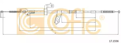 Трос COFLE 17.1556