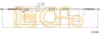 Трос COFLE 17.1558