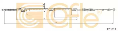 Трос COFLE 17.1613