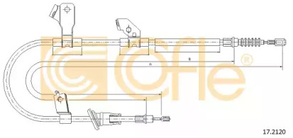 Трос COFLE 17.2120