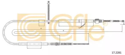 Трос COFLE 17.2281