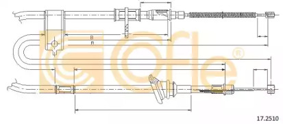 Трос COFLE 17.2510