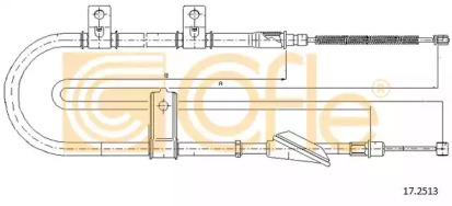 Трос COFLE 17.2513