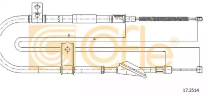 Трос COFLE 17.2514