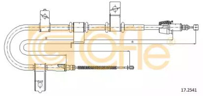 Трос COFLE 17.2541