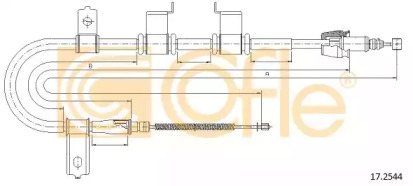 Трос COFLE 17.2544