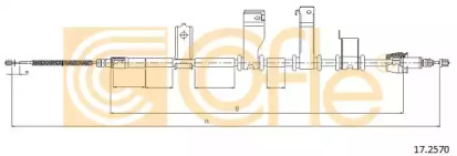 Трос COFLE 17.2570