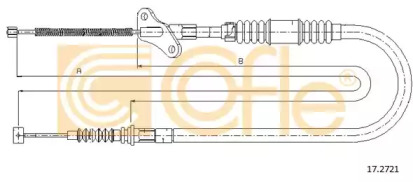 Трос COFLE 17.2721