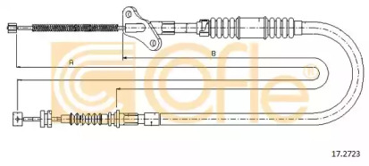 Трос COFLE 17.2723
