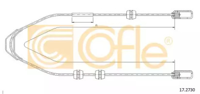 Трос COFLE 17.2730