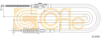 Трос COFLE 17.2732