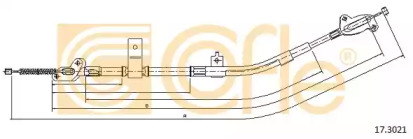 Трос COFLE 17.3021