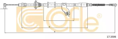 Трос COFLE 17.3506