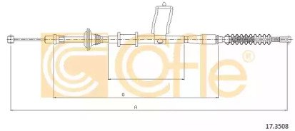 Трос COFLE 17.3508