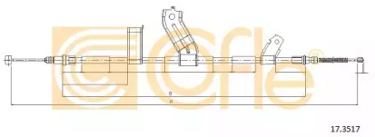 Трос COFLE 17.3517