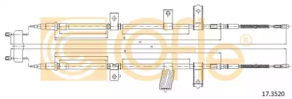 Трос COFLE 17.3520