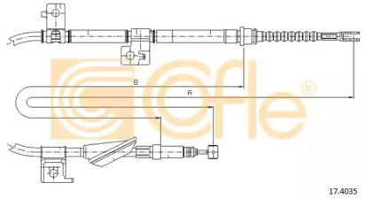Трос COFLE 17.4035