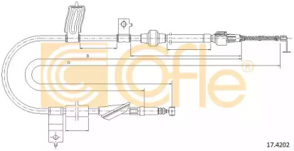 Трос COFLE 17.4202