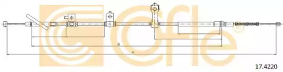 Трос COFLE 17.4220