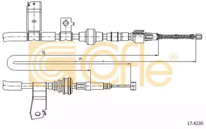 Трос COFLE 17.4230