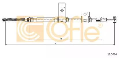 Трос COFLE 17.5014