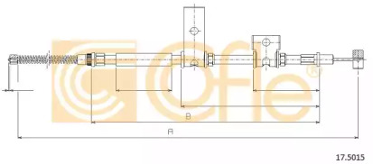 Трос COFLE 17.5015