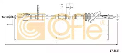 Трос COFLE 17.5024