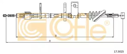 Трос COFLE 17.5025