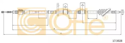 Трос COFLE 17.5028
