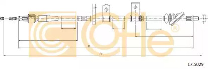 Трос COFLE 17.5029