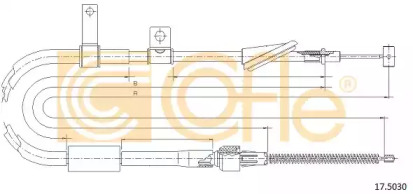 Трос COFLE 17.5030