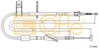 Трос COFLE 17.5046