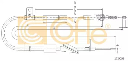 Трос COFLE 17.5056