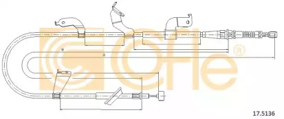 Трос COFLE 17.5136