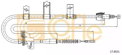 Трос COFLE 17.6021