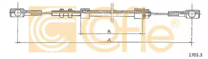 Трос COFLE 1703.3