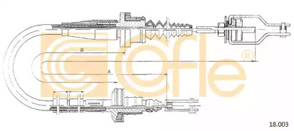 Трос COFLE 18.003