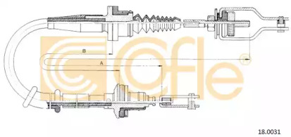 Трос COFLE 18.0031